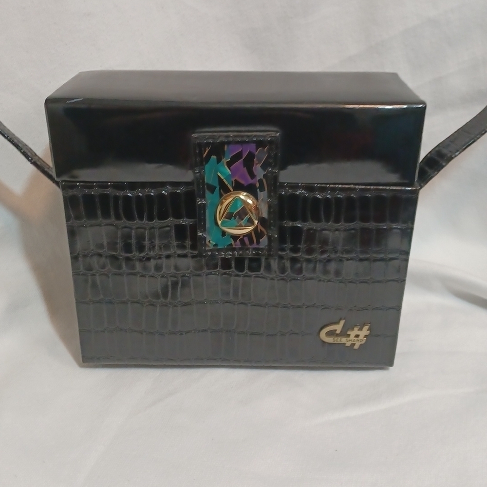See Sharp C# vintage box crossbody
